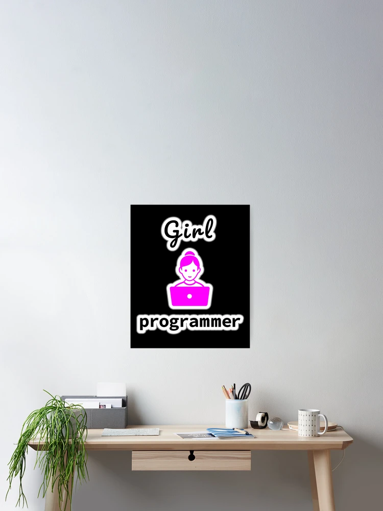 Thumbnail 2 von 3, Poster, Programmiererin, Quellcode, Software-Ingenieurin, Informatik, Web, WWW, Programmier-Humor, HTML designt und verkauft von Max-Wear.