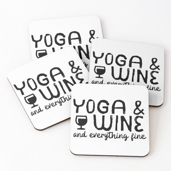 Item preview, Yoga And Wine And Everything Fine designed and sold by m95sim.