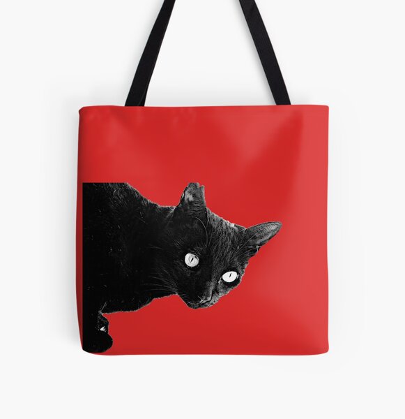 Pearli peaks through the window All Over Print Tote Bag