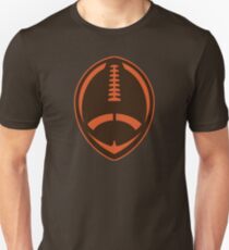 Vector Football - Brown Unisex T-Shirt