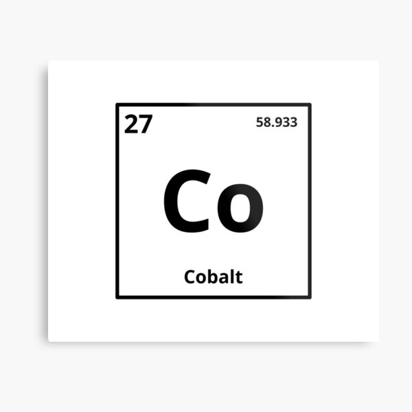 Aperçu de l'œuvre Element Cobalt créée et vendue par Syrolline.