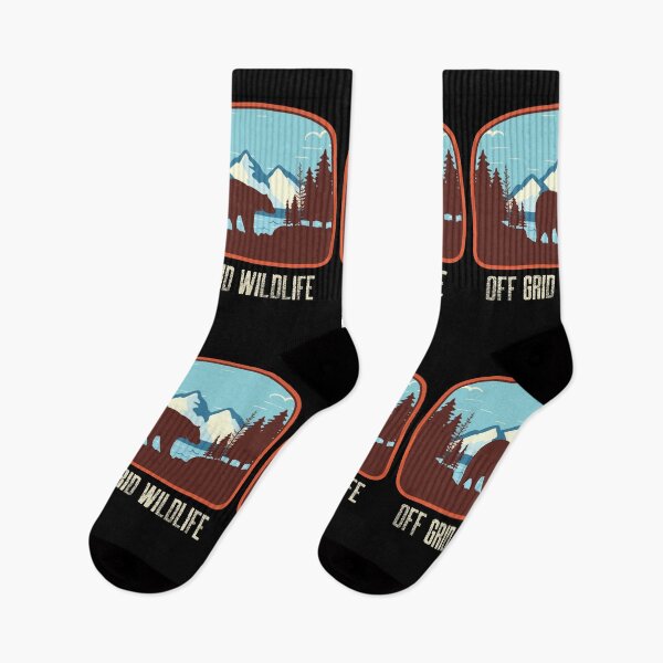 Item preview, Off Grid / Wildlife / Bear Retro Design designed and sold by RedBoyShop.