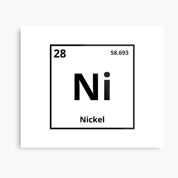 Aperçu de l'œuvre Element Nickel créée et vendue par Syrolline.