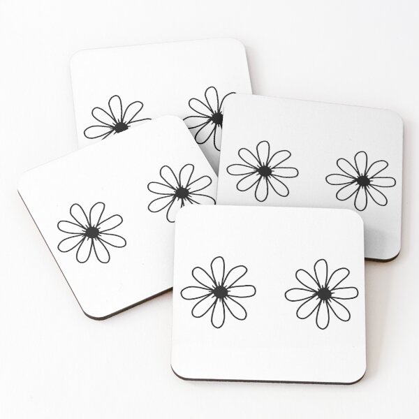 Item preview, DAISY FLOWER BOOBS LINE ART designed and sold by aydapadi.