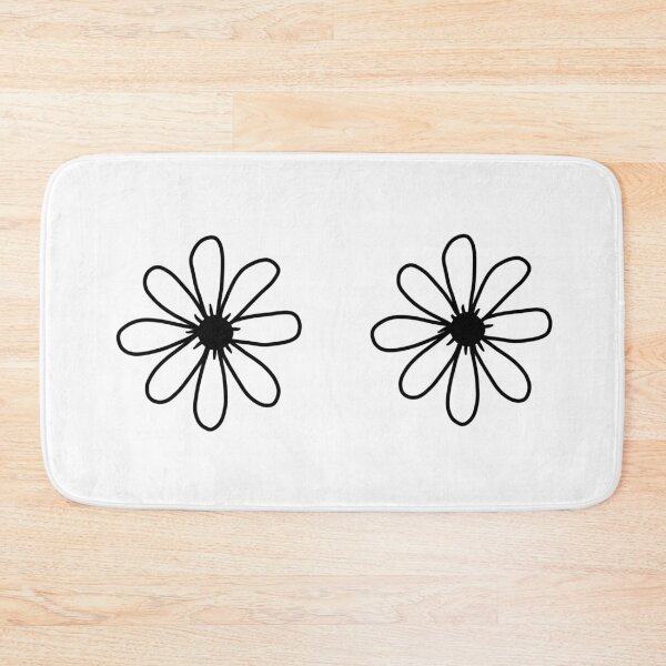 Item preview, DAISY FLOWER BOOBS LINE ART designed and sold by aydapadi.