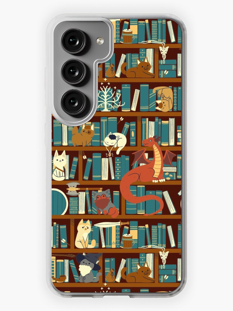 Thumbnail 1 of 4, Samsung Galaxy Phone Case, Library of the Ring designed and sold by TaylorRoss1.
