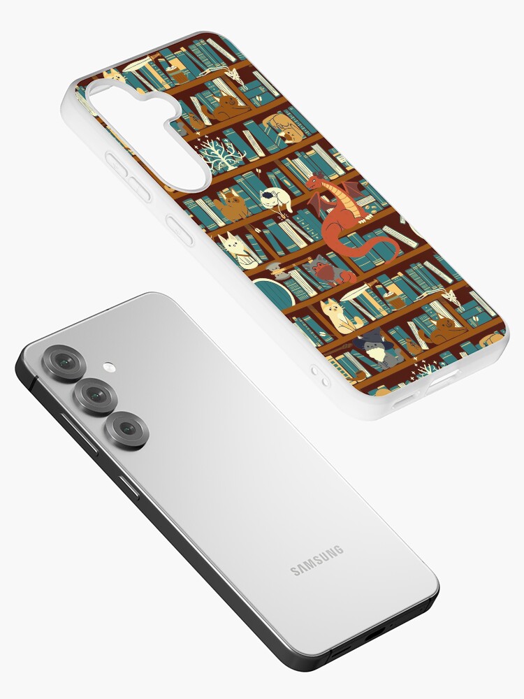 Thumbnail 2 of 4, Samsung Galaxy Phone Case, Library of the Ring designed and sold by TaylorRoss1.