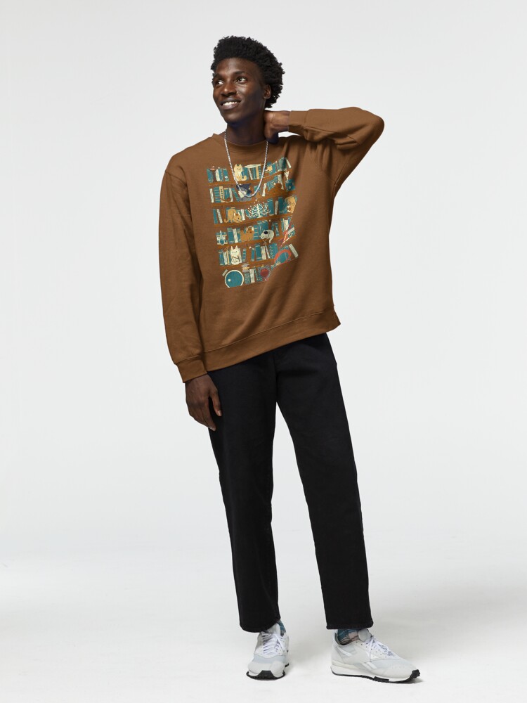 Thumbnail 3 of 7, Pullover Sweatshirt, Library of the Ring designed and sold by TaylorRoss1.