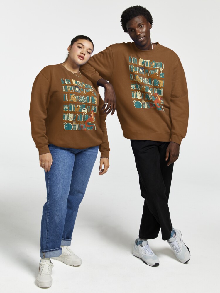 Thumbnail 1 of 7, Pullover Sweatshirt, Library of the Ring designed and sold by TaylorRoss1.
