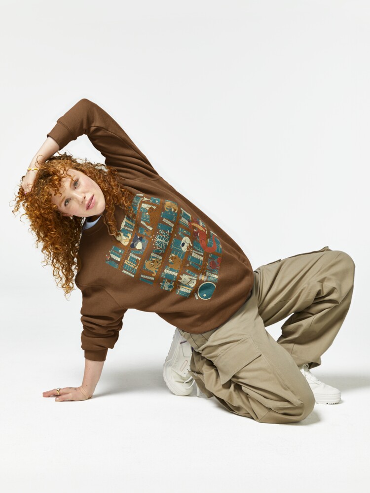 Thumbnail 6 of 7, Pullover Sweatshirt, Library of the Ring designed and sold by TaylorRoss1.