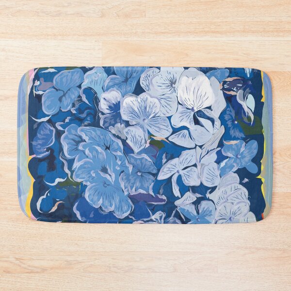 Item preview, Blue hydrangea flowers. designed and sold by Emi Yañez.