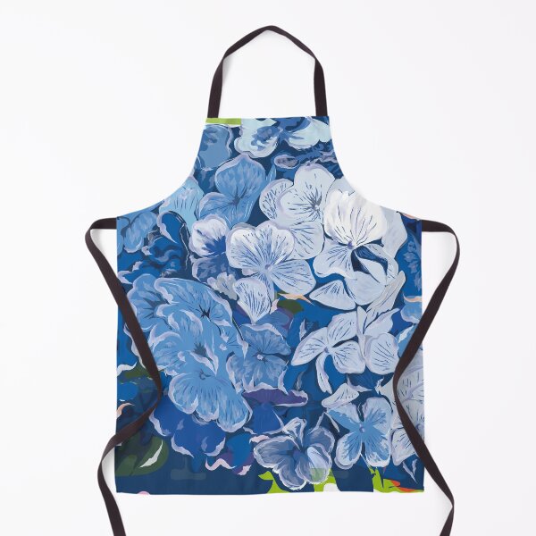 Item preview, Blue hydrangea flowers. designed and sold by Emi Yañez.