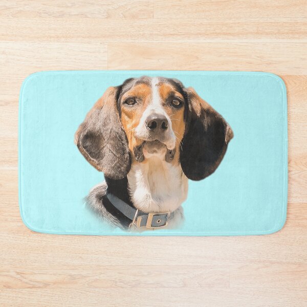 Item preview, Blano, father of Kroko portrait. Bluish background. designed and sold by KrokoStories.