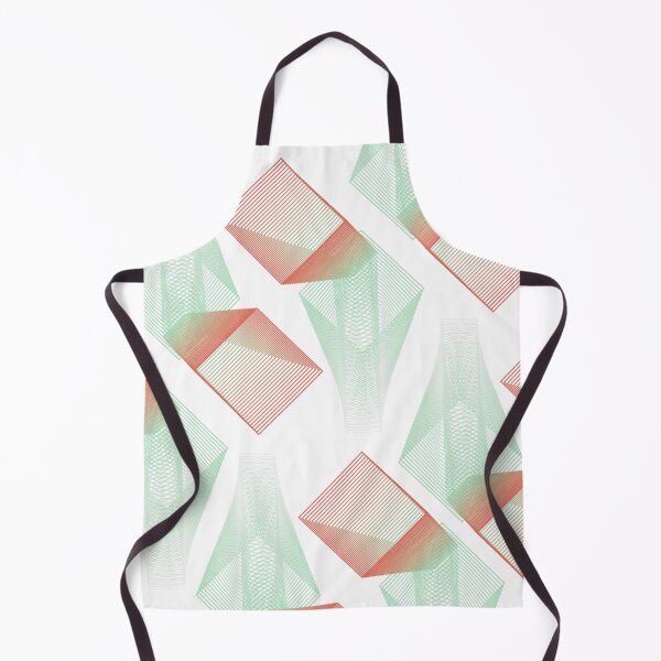Item preview, Mint Green and Pink Geometric Abstract Patterns designed and sold by flying-flamingo.