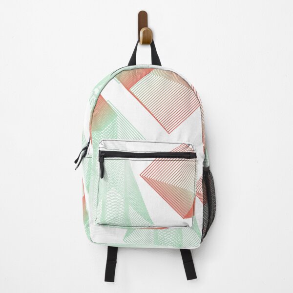 Item preview, Mint Green and Pink Geometric Abstract Patterns designed and sold by flying-flamingo.