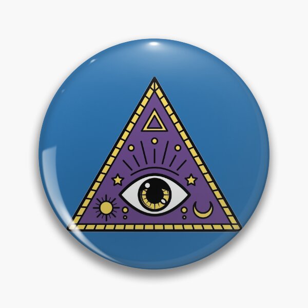 Item preview, Esoteric Pyramid Eye Gazer designed and sold by Right Meow  Designs.