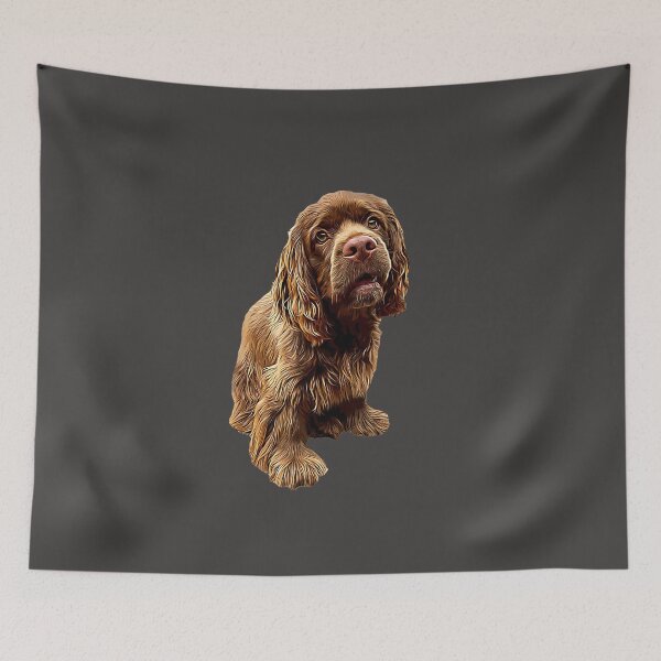 Item preview, Sussex Spaniel Gorgeous Dog! designed and sold by ElegantCat.
