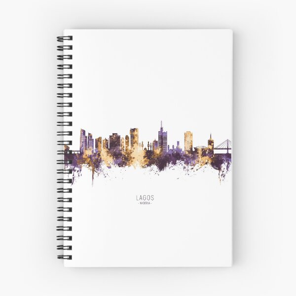 Item preview, Lagos Nigeria Skyline designed and sold by ArtPrints.