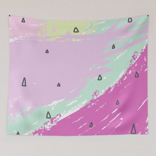 Item preview, Pastel Brush Strokes Abstract Painting Background designed and sold by flying-flamingo.