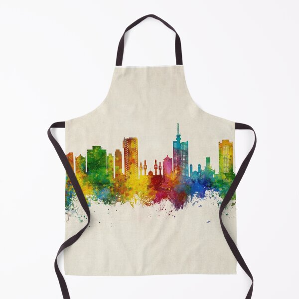 Item preview, Lagos Nigeria Skyline designed and sold by ArtPrints.