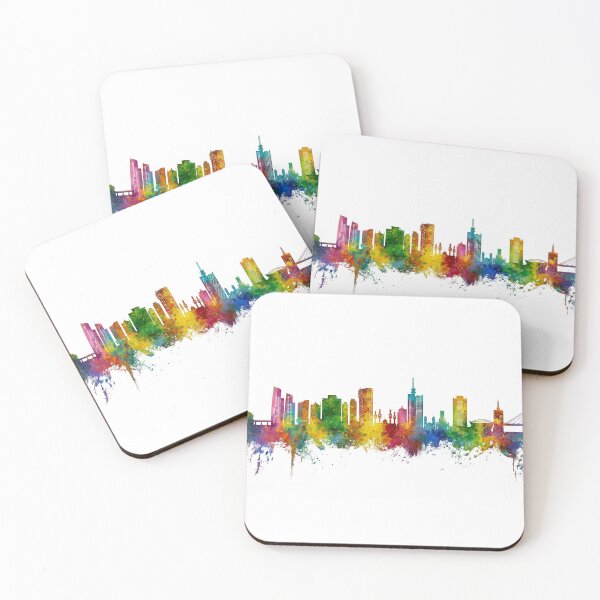 Item preview, Lagos Nigeria Skyline designed and sold by ArtPrints.