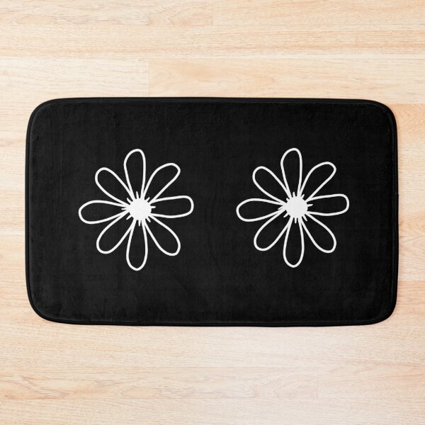 Item preview, DAISY FLOWER BOOBS LINE ART BLACK designed and sold by aydapadi.
