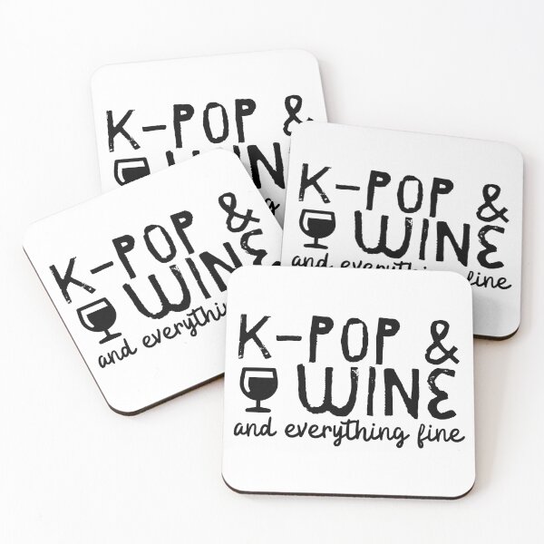 Item preview, K-pop And Wine And Everything Fine designed and sold by m95sim.