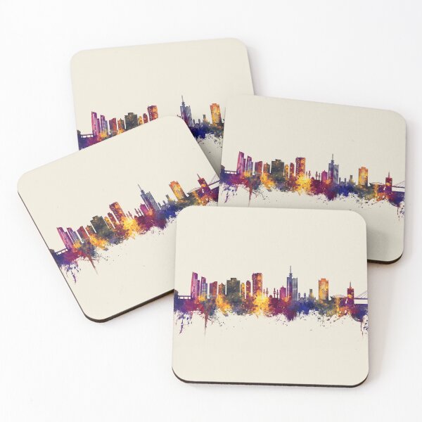 Item preview, Lagos Nigeria Skyline designed and sold by ArtPrints.