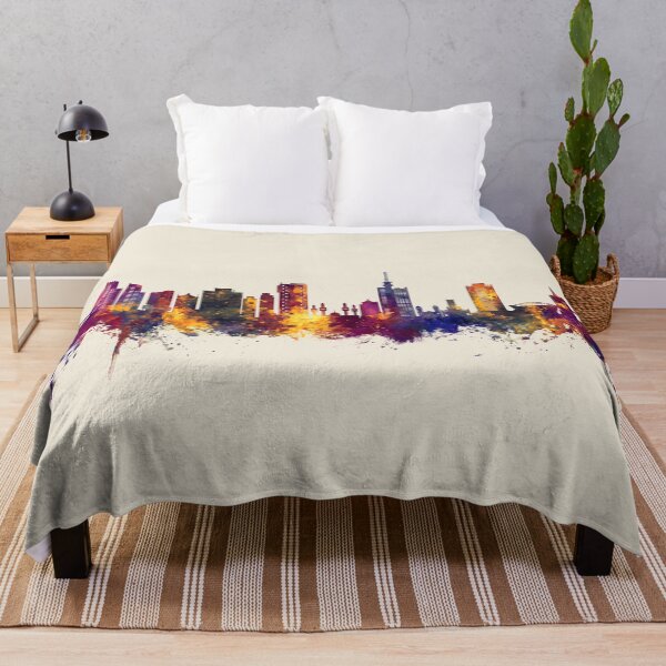 Item preview, Lagos Nigeria Skyline designed and sold by ArtPrints.