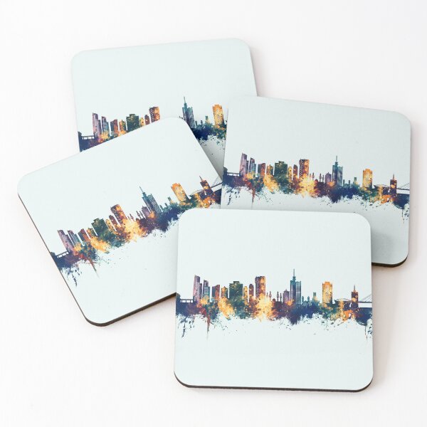 Item preview, Lagos Nigeria Skyline designed and sold by ArtPrints.