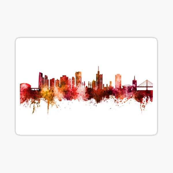 Artikel-Vorschau von Lagos Nigeria Skyline, designt und verkauft von ArtPrints.