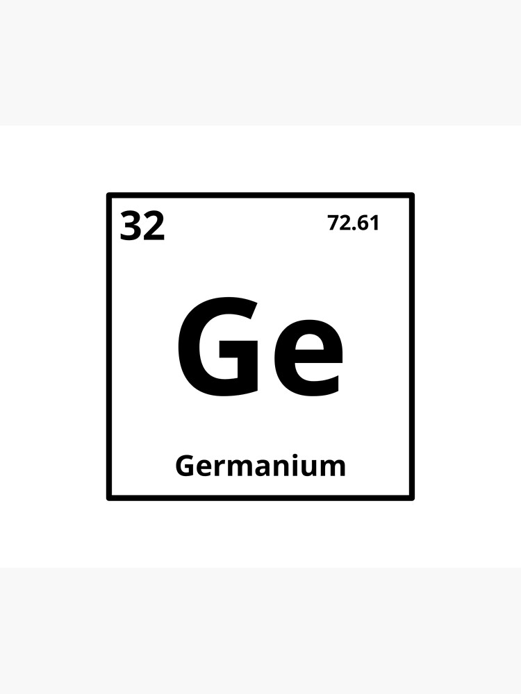 germanium element card