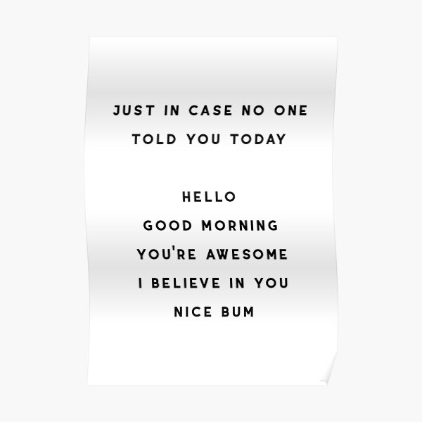 Youre Awesome Posters Redbubble