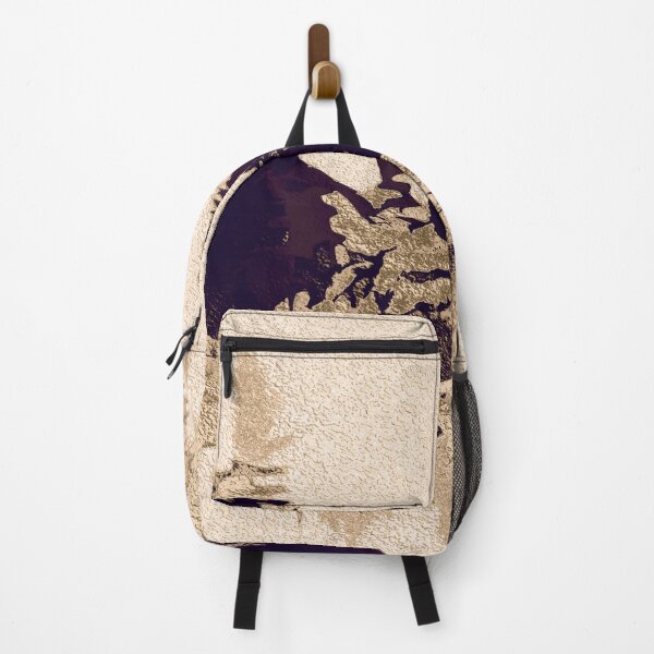 Item preview, Silhouette of platinum gold flower field with coffee brown shades designed and sold by SulkaCreative.