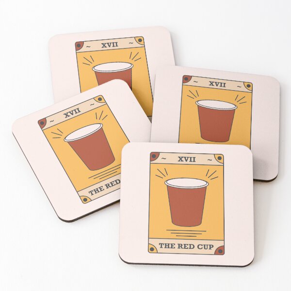Artikelvorschau, DIE ROTE TASSE Moderne Tarotkarte entworfen und verkauft von TheHappyTarot.