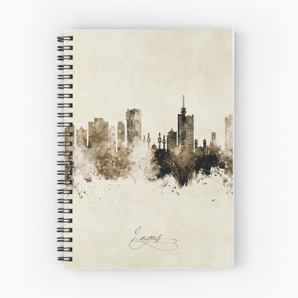 Item preview, Lagos Nigeria Skyline designed and sold by ArtPrints.