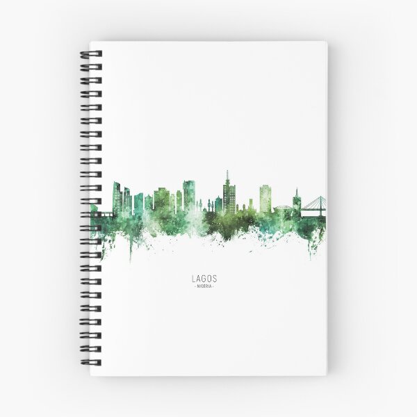 Item preview, Lagos Nigeria Skyline designed and sold by ArtPrints.