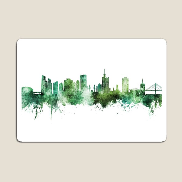 Artikel-Vorschau von Lagos Nigeria Skyline, designt und verkauft von ArtPrints.