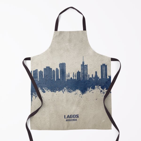 Item preview, Lagos Nigeria Skyline designed and sold by ArtPrints.