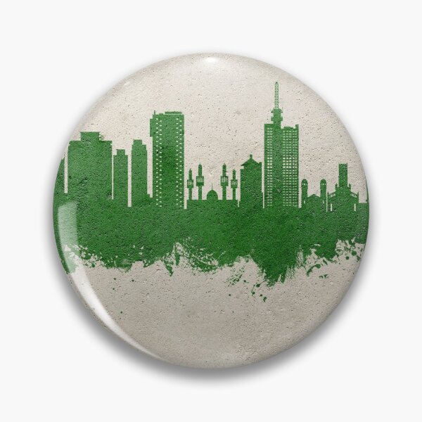 Item preview, Lagos Nigeria Skyline designed and sold by ArtPrints.