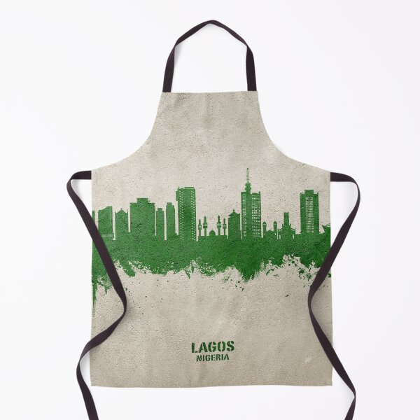 Item preview, Lagos Nigeria Skyline designed and sold by ArtPrints.