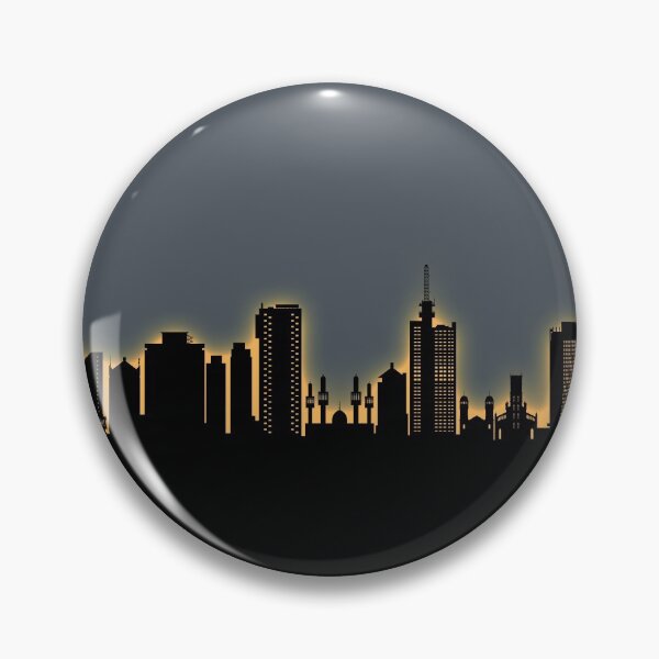 Item preview, Lagos Nigeria Skyline designed and sold by ArtPrints.