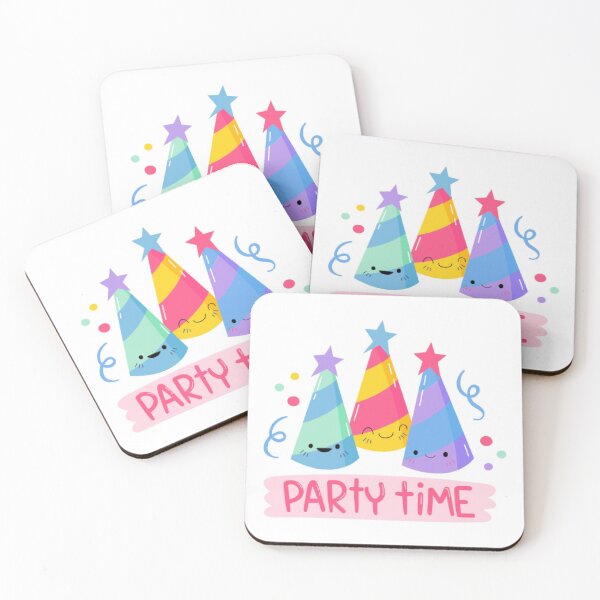 Item preview, Cone cap with a party time  tag  designed and sold by Chemcho.