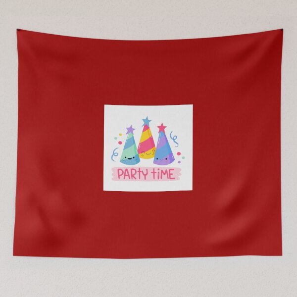 Item preview, Cone cap with a party time  tag  designed and sold by Chemcho.