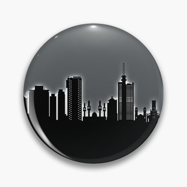Item preview, Lagos Nigeria Skyline designed and sold by ArtPrints.