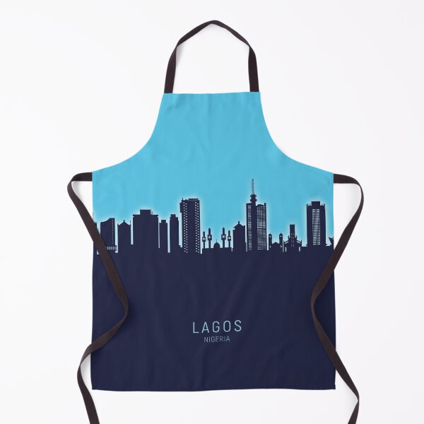 Item preview, Lagos Nigeria Skyline designed and sold by ArtPrints.