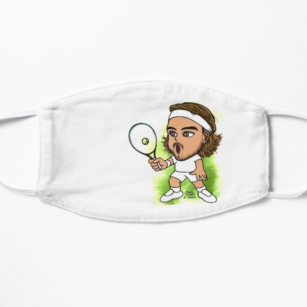 Stefanos Tsitsipas Face Masks | Redbubble