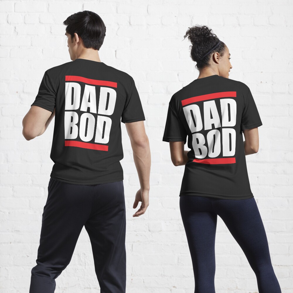 Dad Bod - RUN DMC style" T-Shirt Sale by JackSkywardLink |