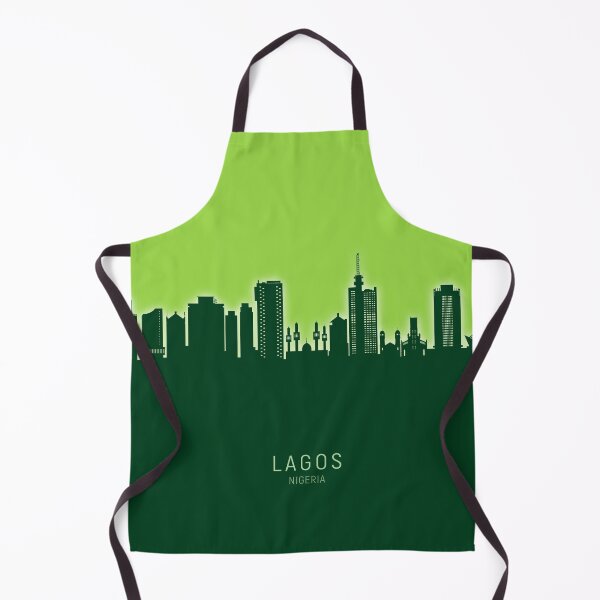 Item preview, Lagos Nigeria Skyline designed and sold by ArtPrints.