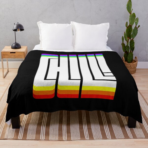 Item preview, Multicolored CHILL word design designed and sold by AznavourByKarin.